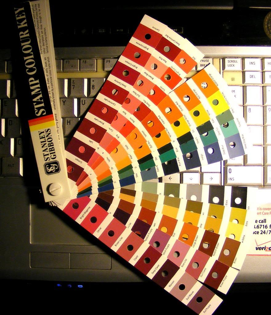 Scott Colour Chart The Stamp Forum (TSF)